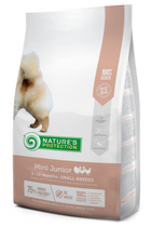 Сухой корм для юниоров Nature's Protection Mini Junior Small breeds