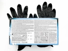 Перчатки нитриловые одноразовые S черные 100 штук 50 пар - изображение 6