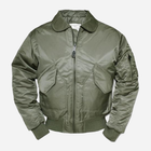 Куртка лётная мужская MIL-TEC CWU 10404001 2XL Olive (2000000004471) - изображение 1