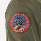 Куртка лётная мужская MIL-TEC Sturm Flight Jacket Top Gun Base 10430601 2XL Olive (2000980537150) - изображение 9