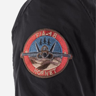 Куртка літна чоловіча MIL-TEC Sturm Flight Jacket Top Gun Base 10430602 L Black (2000980537211) - зображення 9