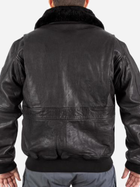 Куртка лётная кожанная MIL-TEC Sturm Flight Jacket Top Gun Leather with Fur Collar 10470002 M Black (2000980537327) - изображение 2