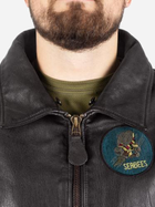 Куртка льотна шкіряна MIL-TEC Sturm Flight Jacket Top Gun Leather with Fur Collar 10470002 M Black (2000980537327) - зображення 4