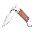 Ніж SOG Fielder Wood Handle Коричневий - зображення 8