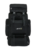 Тактичний рюкзак XS1707 Чорний, 70 л - зображення 1
