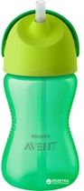 Чашка с трубочкой Philips AVENT 300 мл 12 мес+ Зеленая (SCF798/01) - изображение 1