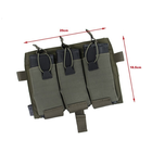 Підсумок TMC Triple Stretch Detachable Mag Panel Ranger Green - зображення 1