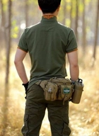 Поясная армейская сумка Защитник хаки 207 - изображение 12