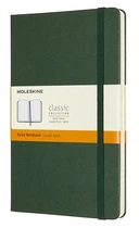 Блокнот Moleskine Classic середній 13 x 21 см в лінію миртовий зелений