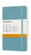 Блокнот Moleskine Classic 9 х 14 см в лінію океанський синій м'яка який
