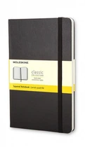 Блокнот Moleskine Classic 9 х 14 см у клітинку чорний