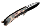 Нож тактический, складной нож карманный для рыблки, охоты, Bounce HP-4312, зеленый - изображение 3