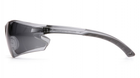 Очки защитные открытые Pyramex Itek (gray) серые - изображение 3