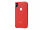 Чохол скляний Glass case для iPhone Xs max (01) Red червоний