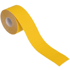 Кинезио тейп пластырь Kinesio Tape SP-Sport 5504-2,5 ширина 2,5см длина 5м Yellow - изображение 4