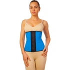 Женский корсет утягивающий для похудения Zelart Sculpting Clothes My Fit 1118 M 71-74 см Синий
