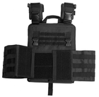 Плитоноска-тактический военный жилет SOETAC с подсумками под три рожка , системой MOLLE и разгрузками Черный VT036 - изображение 4