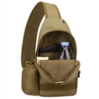 Армійська сумка рюкзак з портом USB Захисник 129 хакі - зображення 4