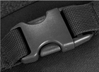 Армейская наплечная сумка Защитник 135-B черная - изображение 6