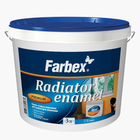Эмаль стирол-акриловая Farbex для радиаторов отопления (3 л)