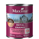 Эмаль антикоррозийная Maxima по металлу 3в1, гладкая Зеленая 0.75л