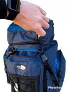 Рюкзак тактический зсу 65л, рюкзак военный темно-синий, тактический рюкзак ВСУ 65л - изображение 4
