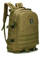 Тактичний (штурмової, військовий) рюкзак U. S. Army 45 літр Хакі - зображення 1