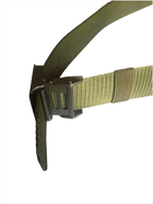 Ремень мужской тактический на металлической пряжке, 120 см, цвет зеленый - изображение 3