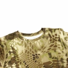 Тактична футболка Lesko A159 Brown Kryptek розмір L з коротким рукавом для чоловіків - зображення 4