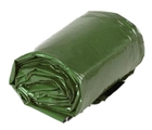 Комплект спасательный спальный термомешок 213х90 см и защитное термоодеяло 210х130 см Зеленый (n-1830) - изображение 6