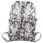 Рюкзак міський KAKA KA-666 Camouflage Grey з вологозахистом - зображення 7