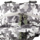 Рюкзак міський KAKA KA-666 Camouflage Grey з вологозахистом - зображення 13