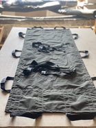 Носилки трансформер медичні армійські тактичні з ременями кріплення і чохлом сидіння килимок безкаркасні м'які 2 в 1 (6546545150) - зображення 2