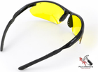 Спортивные защитные очки HI-TEC Next 01 yellow lens тактические - зображення 3