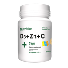 Вітамінно-мінеральний комплекс EntherMeal D3 + Zinc + С 60 капсул