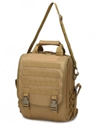 Сумка-рюкзак тактическая TacticBag A28 30 л Песочная (gr_014531) - изображение 4