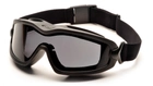 Тактичні окуляри-маска Pyramex V2G-XP (gray) (insert) сірі - зображення 1