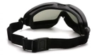 Очки защитные баллистическая маска с уплотнителем Pyramex V2G-XP черный (2В2Г-20П) - изображение 4