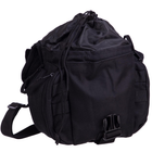 Міцна тактична військова міська сумка рюкзак через плече однолямкова для міста SILVER KNIGHT Чорна АН517 - зображення 9