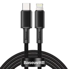 Кабель Baseus High Density Braided USB-C to Lightning 2m Black (CATLGD-A01)