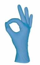 Перчатки нитриловые XS синие Mediok неопудренные 100 шт - изображение 3