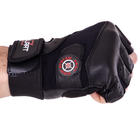Тактичні рукавички шкіряні без пальців SB-161552 L - зображення 4