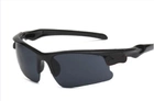 Захисні тактичні військові окуляри Taktik -2 Black Протиударні Знімні Лінзи - зображення 1