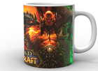 Кружка World of Warcraft Мир Военного Ремесла постер керамика, белого цвета 330мл.