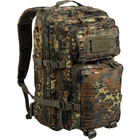 Рюкзак тактический Mil-Tec US Assault Pack LG Laser Cut 36 л Flecktarn