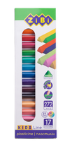 Пластилін ZiBi Kids Line трикутний 17 кольорів 12+5неон 272г (ZB.6228)