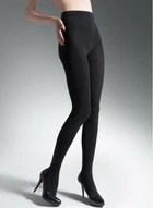 Колготки бавовняні з еластаном Marilyn Cotton 120 den 3/4 Black К2507/3