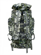 Рюкзак тактичний 80л піксель, рюкзак військовий камуфляж, тактичний рюкзак похідний - зображення 7