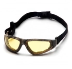 Очки защитные с уплотнителем Pyramex XSG (amber) Anti-Fog, желтые - изображение 2