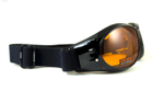 Очки защитные с уплотнителем Global Vision Eliminator (orange), оранжевые - изображение 4